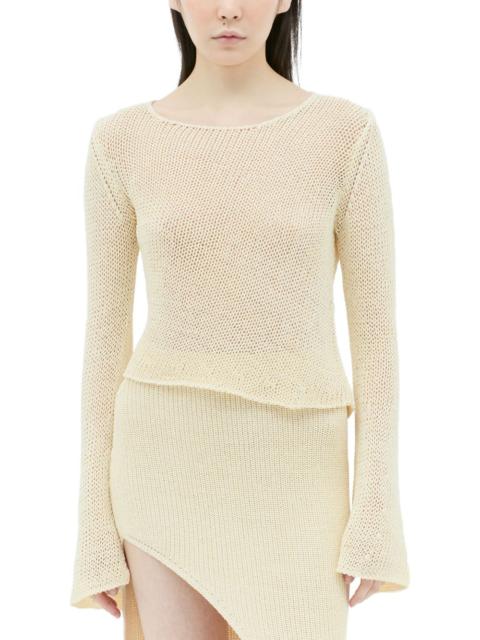 AYA MUSE Dai flared-sleeve top