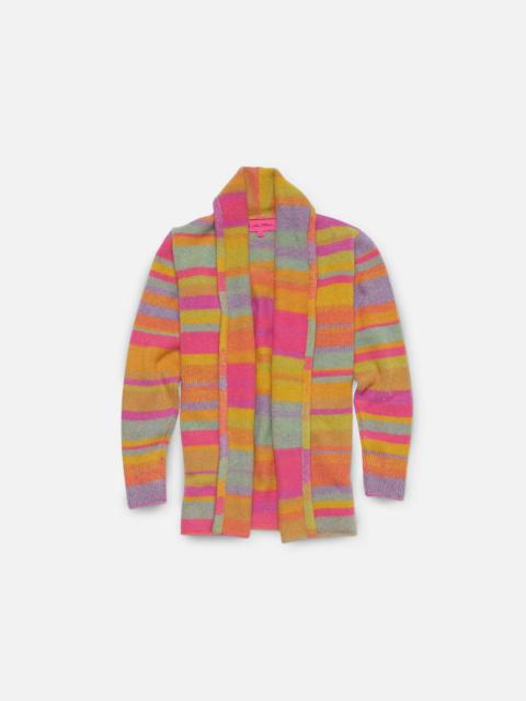 The Elder Statesman STRIPE ITALY SMOKING JACKET