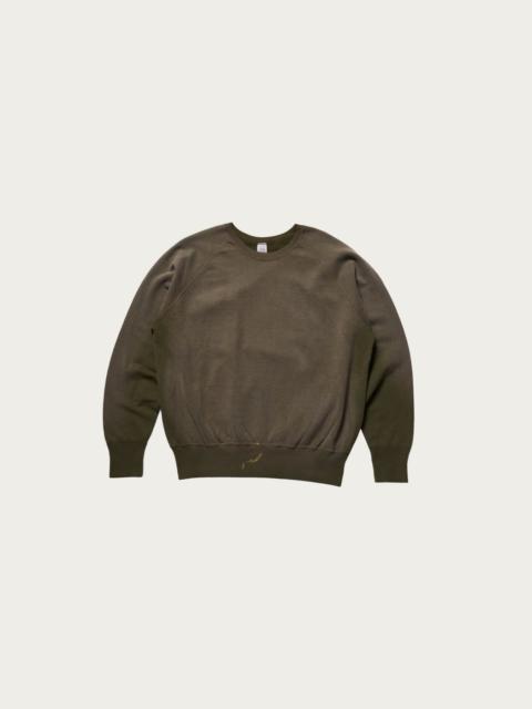Warehouse & Co. 461 Crew Neck SW U/W Sun Burned - OD Green