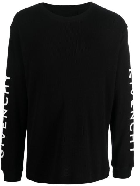 Givenchy logo-print long-sleeve sweatshirt