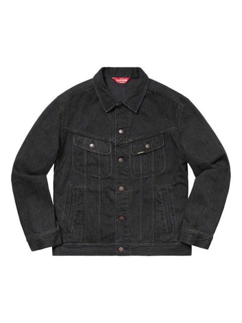 ジャケット・アウター Radial Embroidered Denim Trucker Jacket Supreme Radial Embroidered Denim Trucker Jacket (FW23) - $228