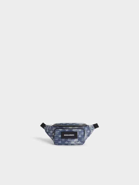 DSQUARED2 D2 MONOGRAM BELT BAG