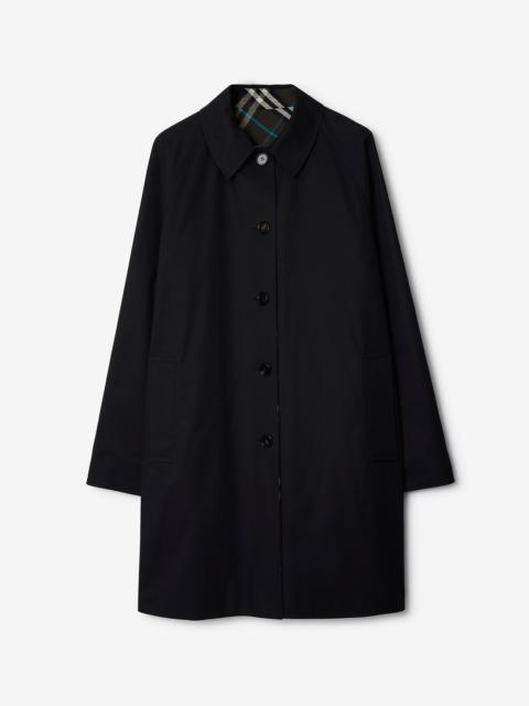 Burberry Long Reversible Gabardine Car Coat