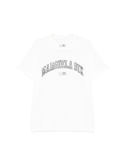 MM6 Maison Margiela logo-print T-shirt