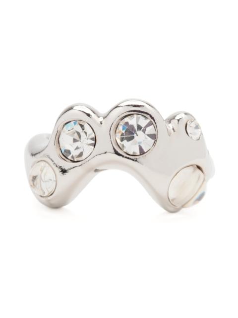 Collina Strada SILVER CLEAR ESME RING