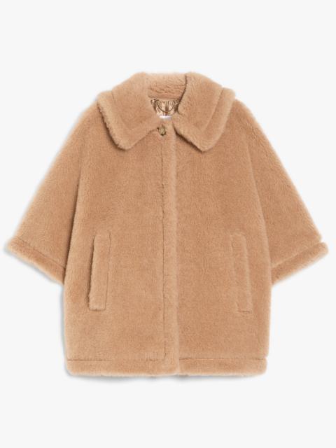 Max Mara TENEBRE4 Teddy fabric cape