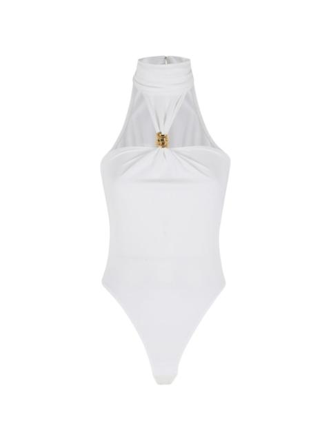ELISABETTA FRANCHI halterneck ring-detail body