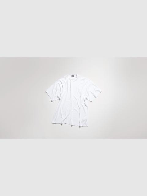 GUCCI Lightweight silk jersey T-shirt with embroidery
