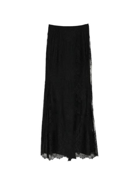 ZUHAIR MURAD laced long skirt