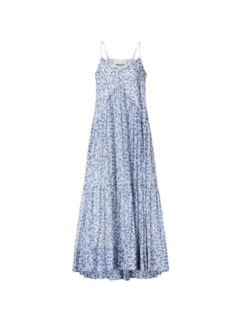Isabel Marant Étoile Sabba floral tiered dress