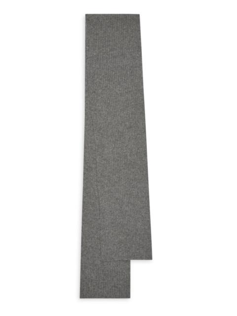 Dries Van Noten Men's Moyson Alpaca-Wool Scarf - Mid Grey