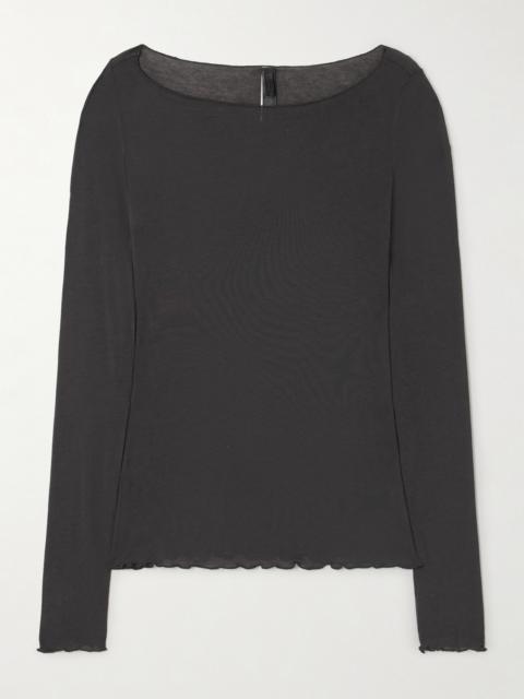 SKIMS Long Sleeve Boatneck Top