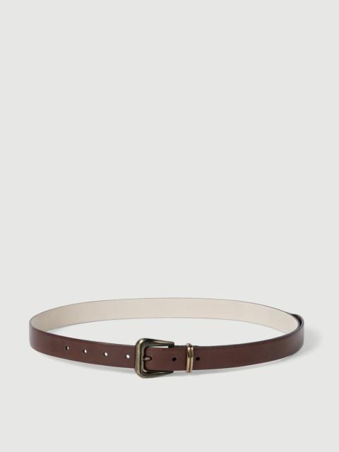 Brunello Cucinelli Cowhide belt with monili