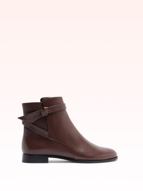 ALEXANDRE BIRMAN ASYMMETRIC CLARITA BOOTIE 15 BROWN