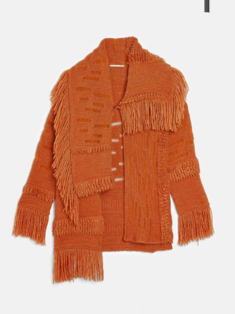 Stella McCartney Textured Knit Coat