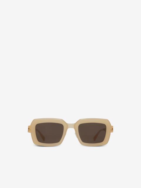 MYKITA Una rectangle-frame sunglasses