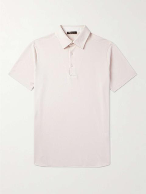 Loro Piana Cotton-Piqué Polo Shirt