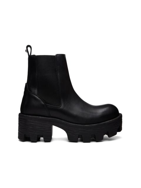 Diesel Black D-Hammer Chunky Boots