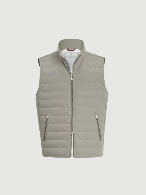 Brunello Cucinelli Bonded nylon down vest