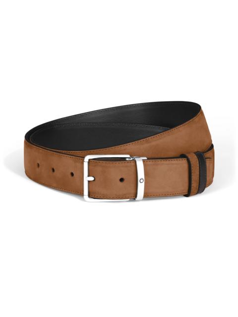 Montblanc EVERYDAY 35 MM REVERSIBLE BELT IN SUEDE LEATHER