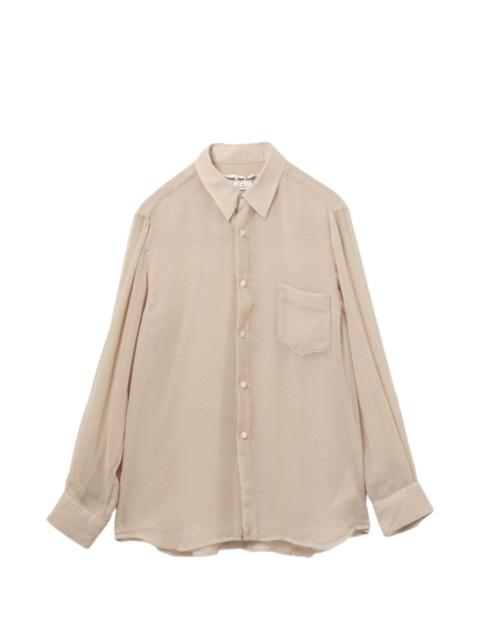 Comme Des Garçons pocket collared shirt