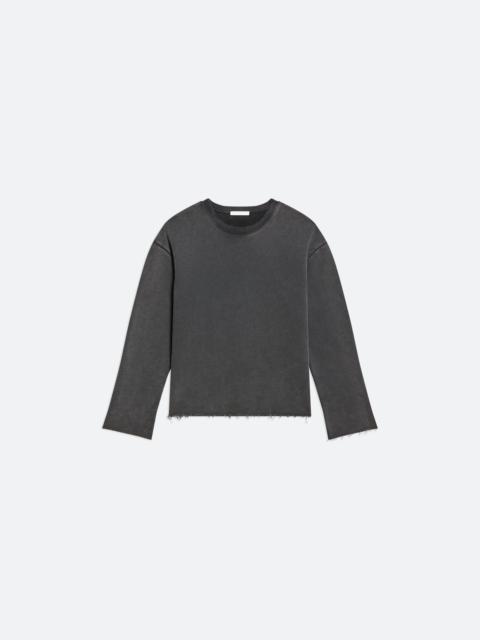 Helmut Lang GARMENT-DYED UPSTATE SWEATSHIRT