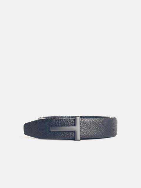 BLACK LEATHER BELT