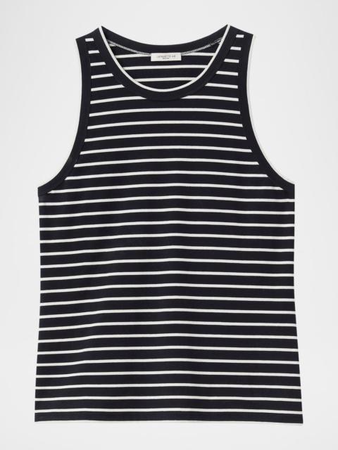 Lafayette 148 New York Striped Racerback Tank