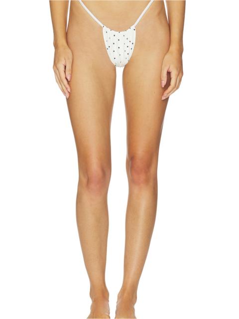 Frankies Bikinis X Paige Lorenze Conrad Satin Bikini Bottom