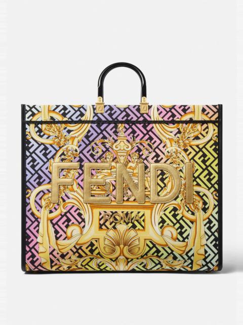 VERSACE Fendace Sunshine Large Tote Bag