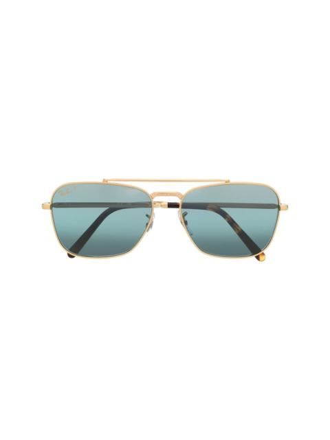 rectangular aviator sunglasses