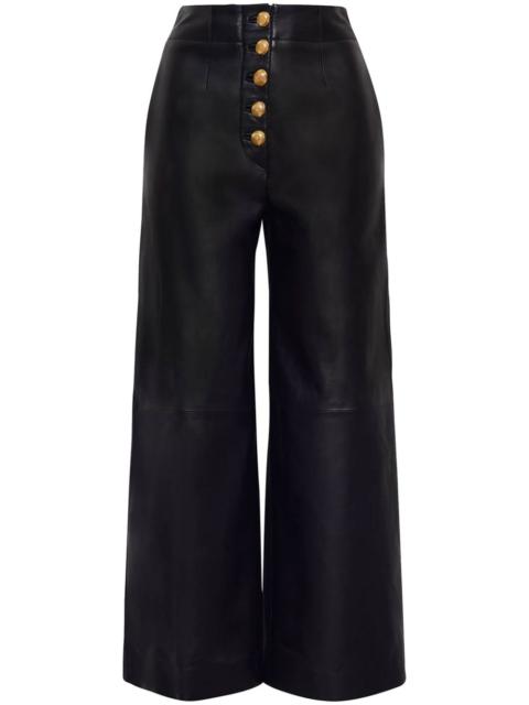 ADAM LIPPES leather trousers