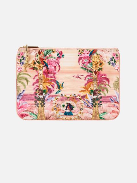 CAMILLA SMALL CANVAS CLUTCH
