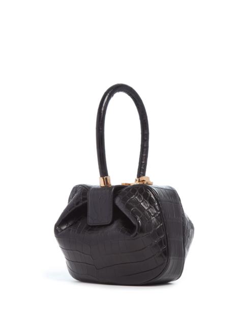 GABRIELA HEARST Nina Bag in Black Crocodile Leather