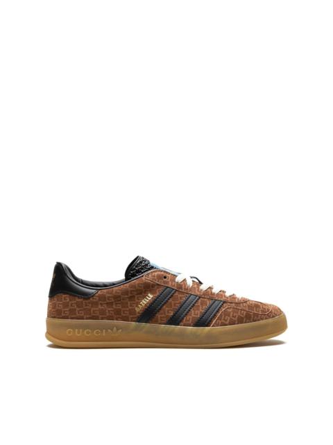 x Gazelle "GG Monogram - Brown" sneakers