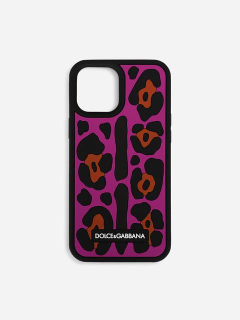 Dolce & Gabbana Leopard-print rubber iPhone 12 Pro Max cover