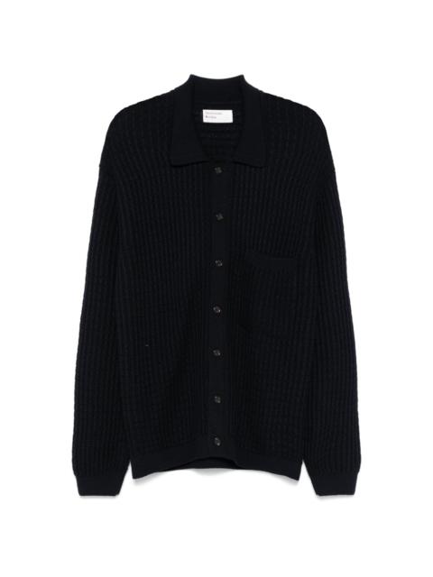 Universal Works classic-collar cardigan
