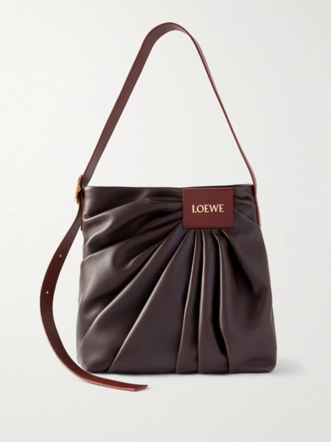 Loewe Featherlight Gathered Leather Tote