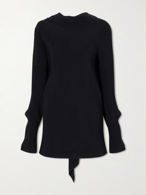 The Row Evo Crepe Blouse