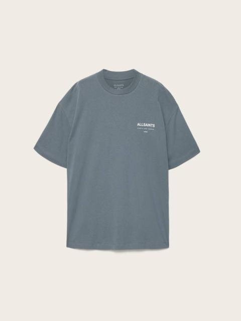 ALLSAINTS BACKSTAGE SHORT SLEEVE OVERSIZED GRAPHIC T-SHIRT