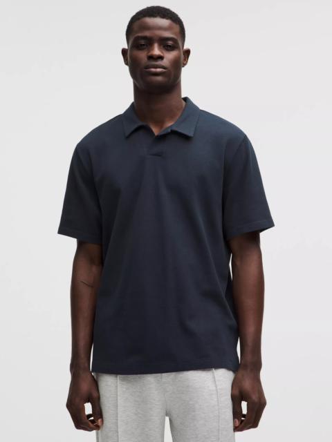 lululemon Pique Performance Johnny-Collar Short-Sleeve Shirt
