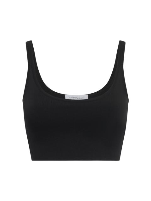 GABRIELA HEARST Anona Knit Top in Black Silk