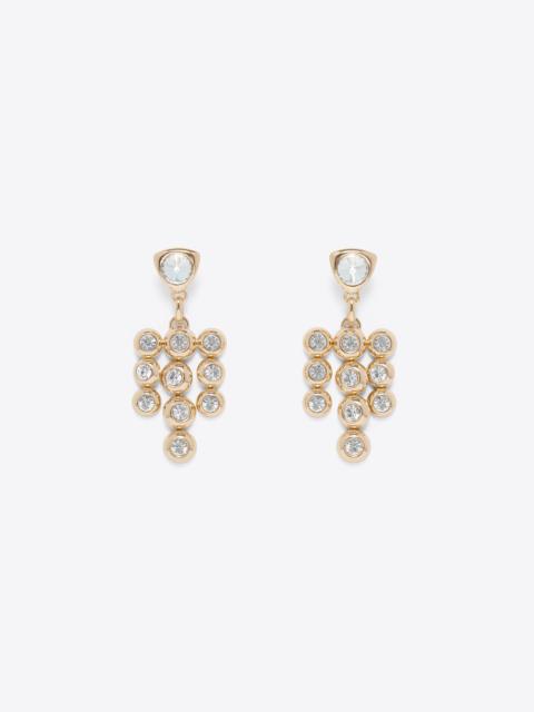 AREA CRYSTAL CHANDELIER EARRINGS