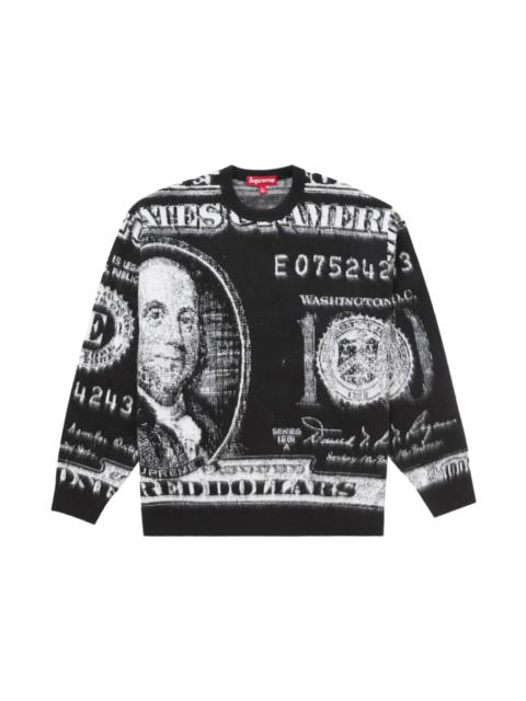 Supreme Supreme Money Sweater Black | stockx | REVERSIBLE