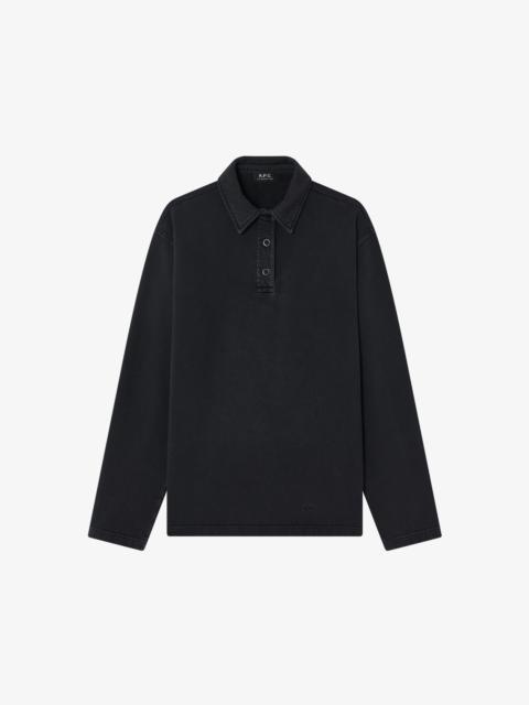 LONG-SLEEVE UNISEX POLO SHIRT