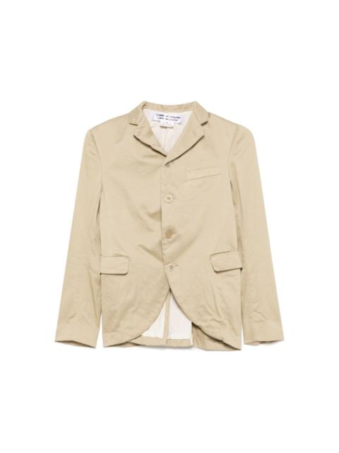 Comme des Garçons Comme des Garçons cotton blazer
