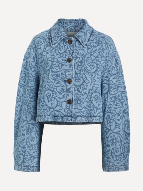 Dries Van Noten Printed Denim Jacket