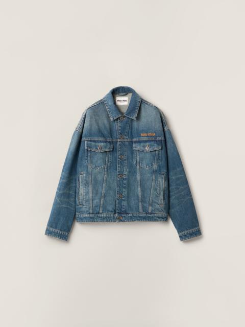 Miu Miu Denim blouson jacket