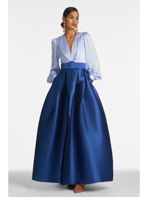 SACHIN & BABI Zoe Gown - Periwinkle/Eclipse