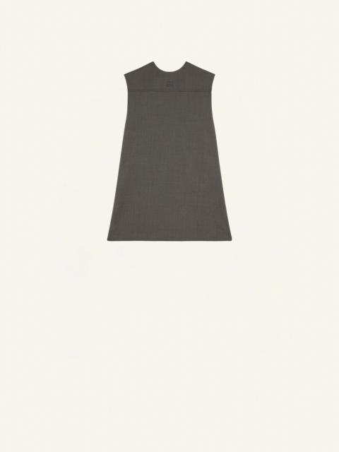 courrèges WOOL SLEEVELESS TAILORED TOP